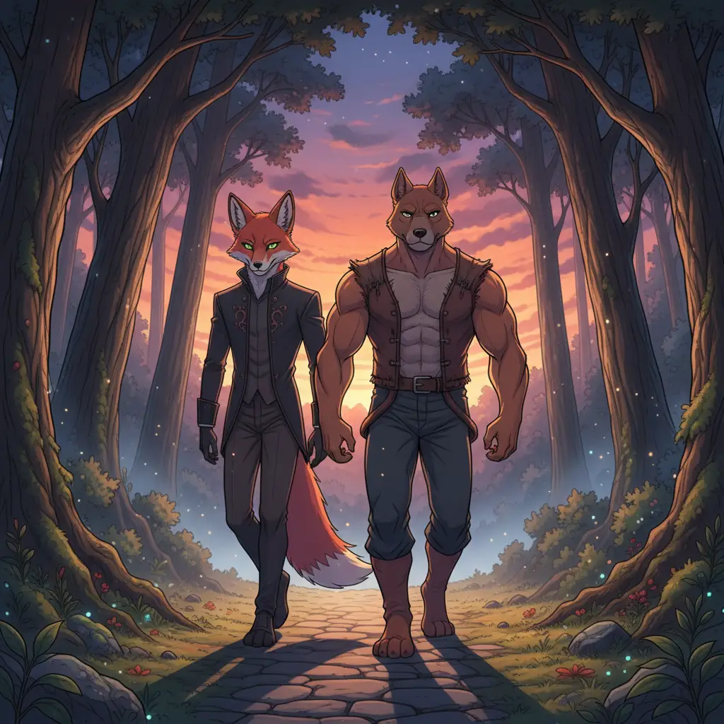 Молчаливая прогулка по лесу