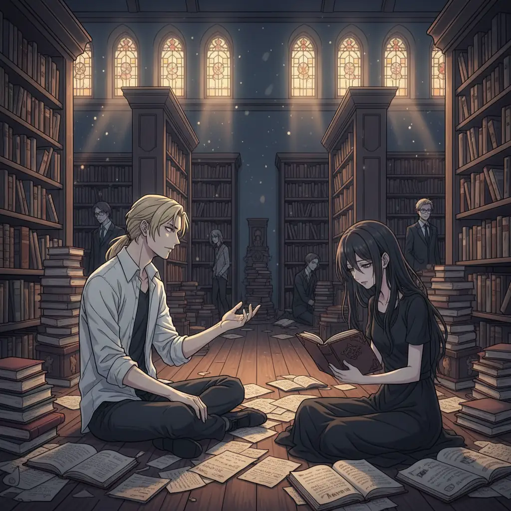 Пробуждение в библиотеке Сознания