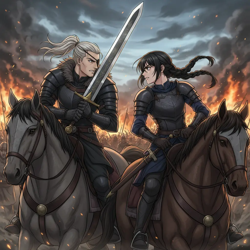 Взгляд сквозь пламя битвы