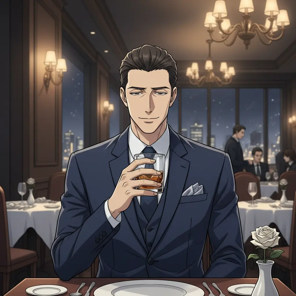 Скучный вечер в ресторане