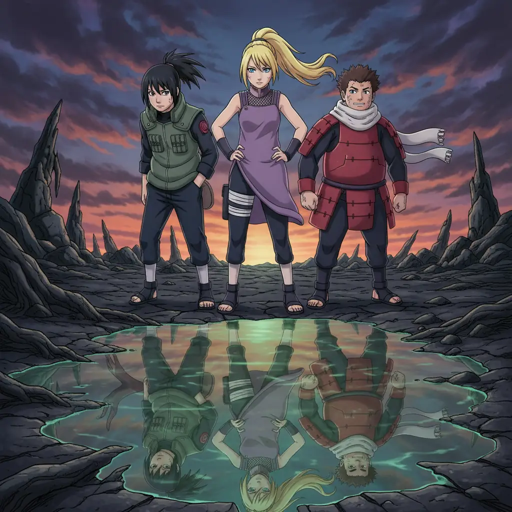 Искажённое отражение