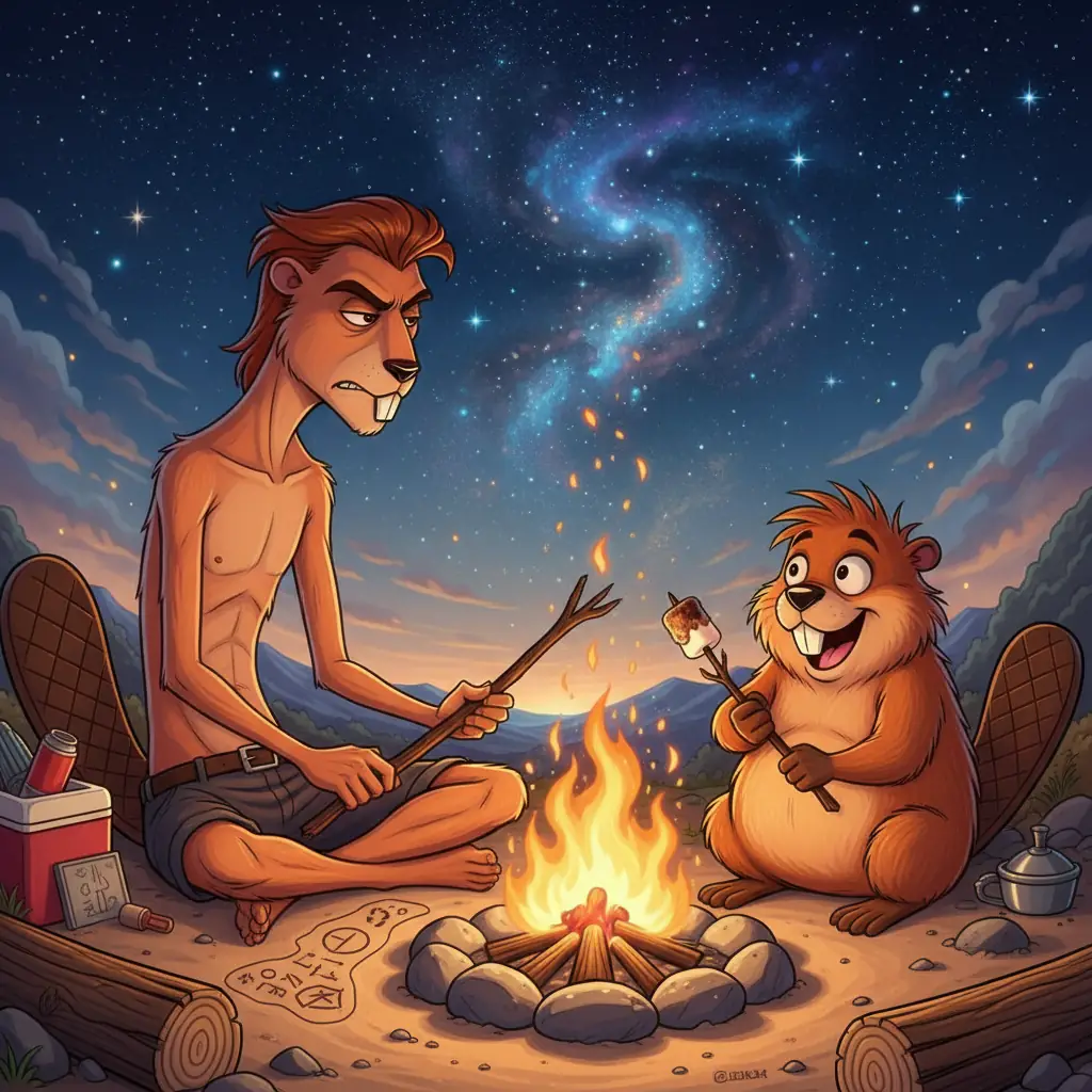 Вечерние разговоры у костра