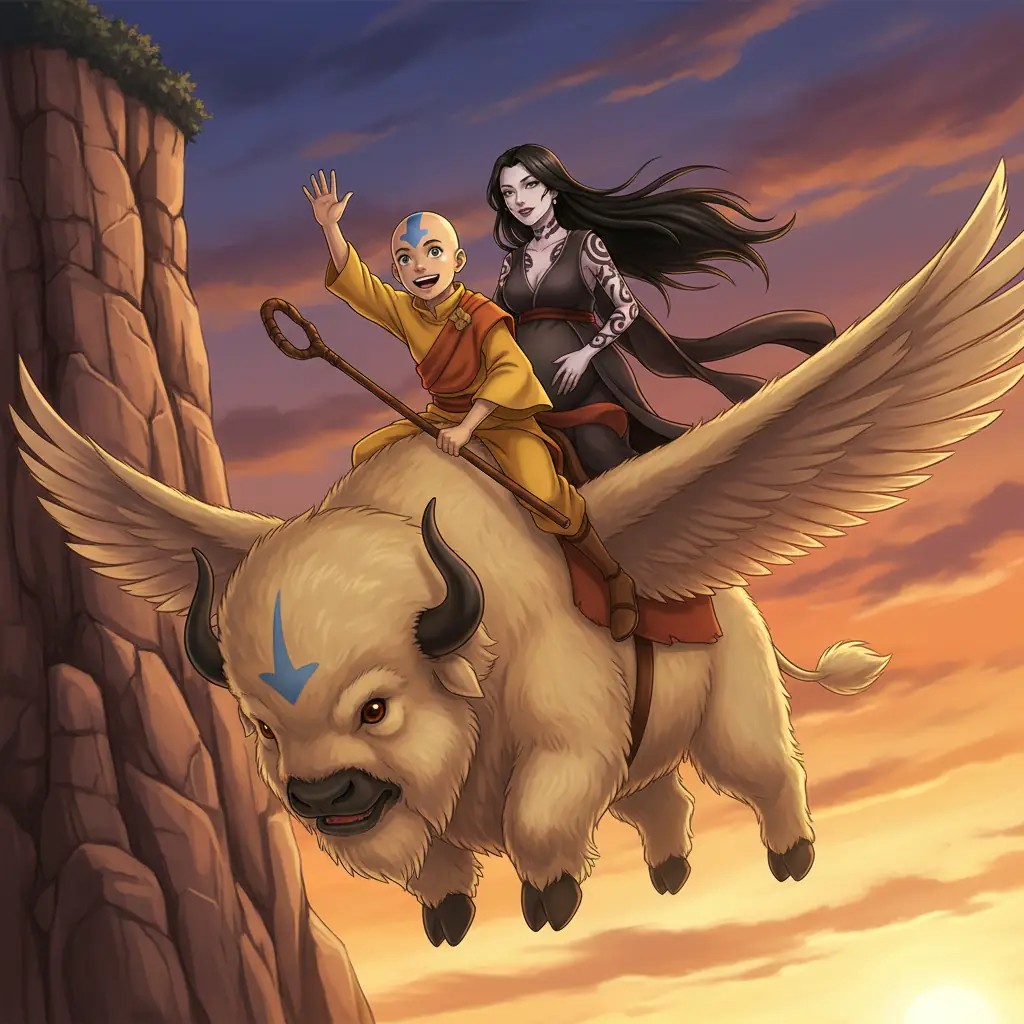 Прощание на закате