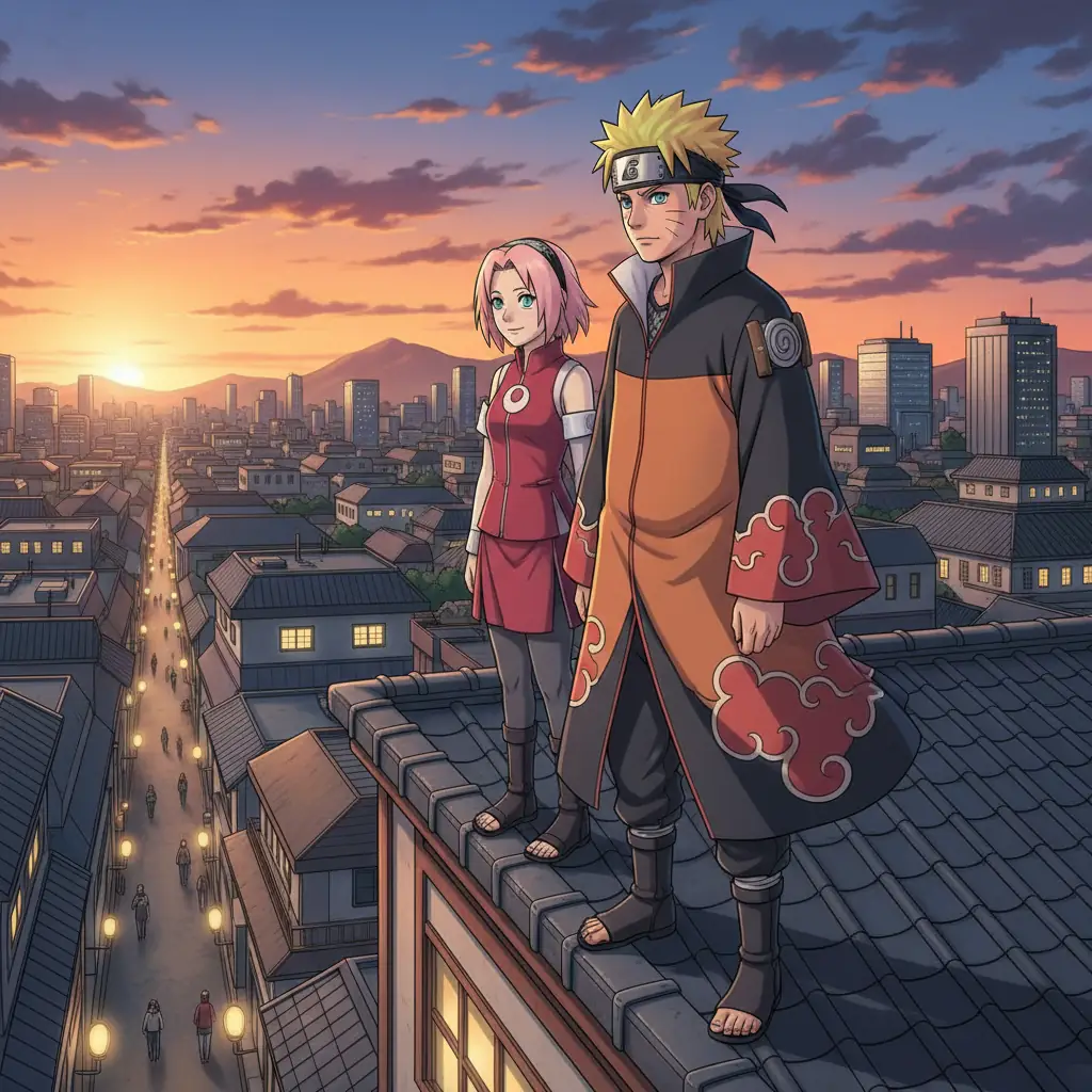 Озарение на закате