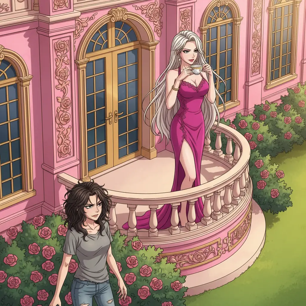 Розовый рай Камилы