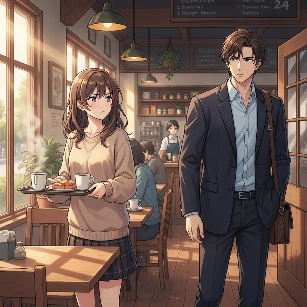 Неожиданная встреча в кафе