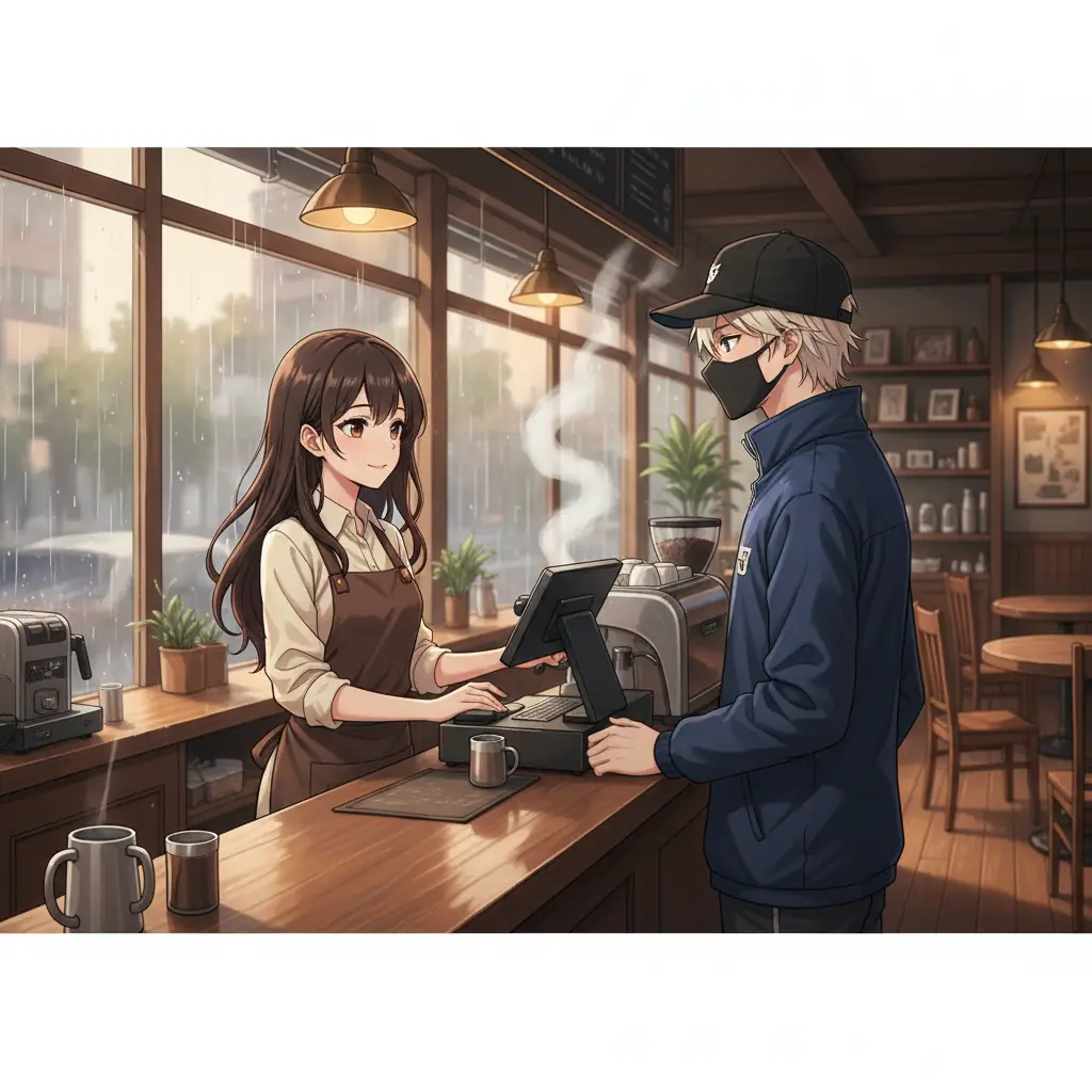 Ночная смена в кофейне