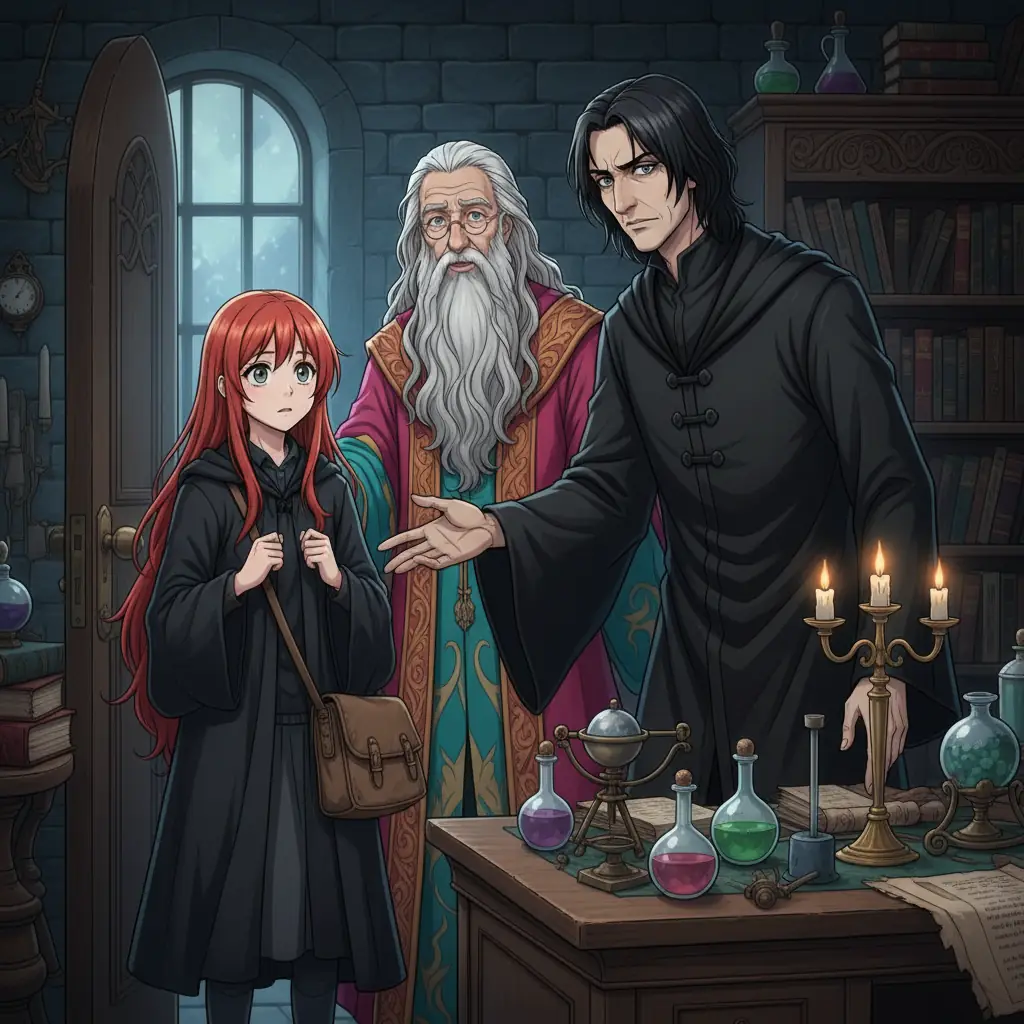 Неожиданный гость в кабинете