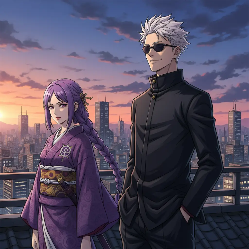 Встреча над городом