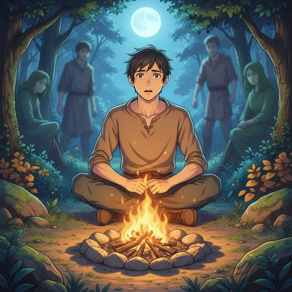 Новый дом у костра